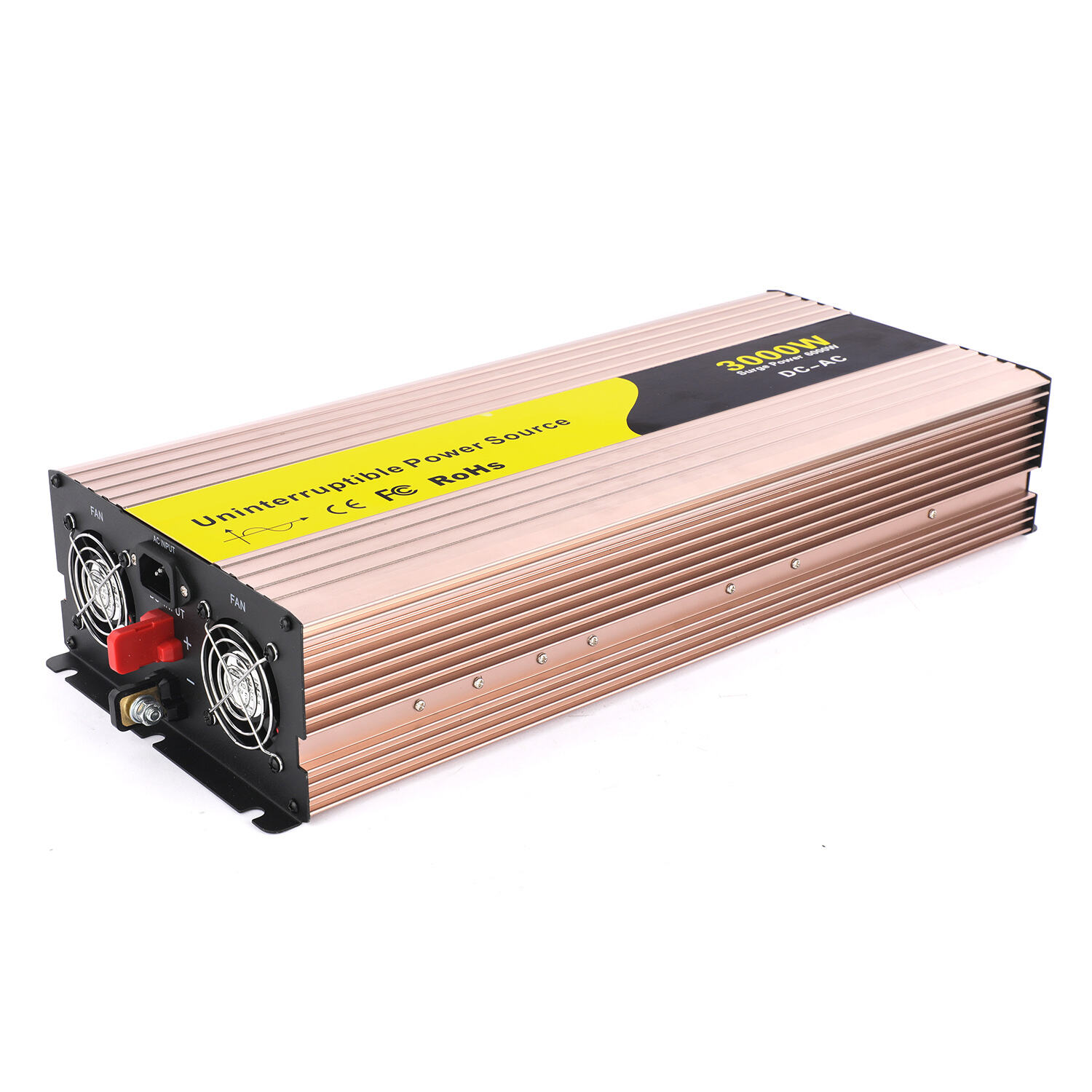 Powsmart 3000w Serie Ren Sinebølge Inverter Med Oplader