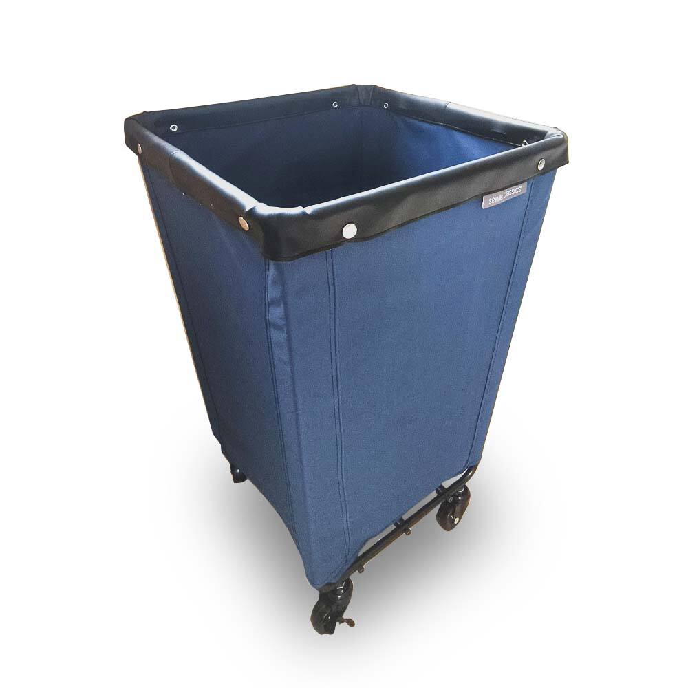 ¿Cómo puede una cesta para ropa sucia facilitar la clasificación eficiente en plantas de lavandería grandes?