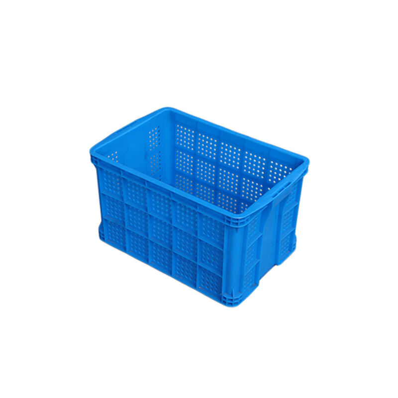 487 Factory Plastic Stacking Storage Turnover Basket