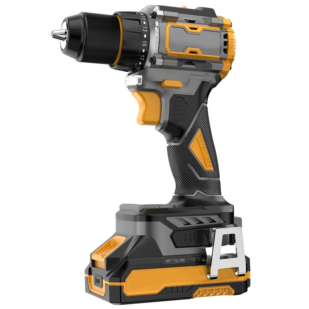 Taladro compacto y potente RYNEX sin escobillas de 21 V