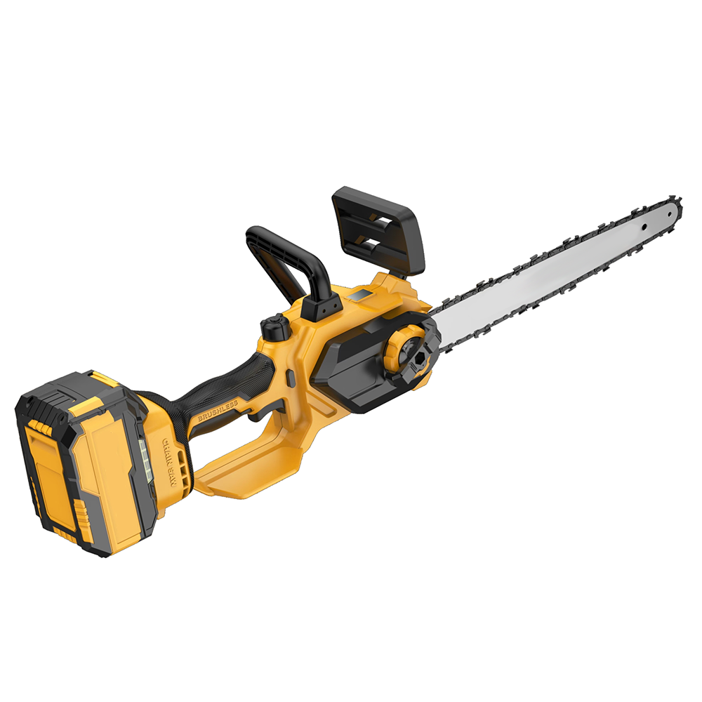 Motosierra de corte resistente sin escobillas RYNEX de 8 pulgadas