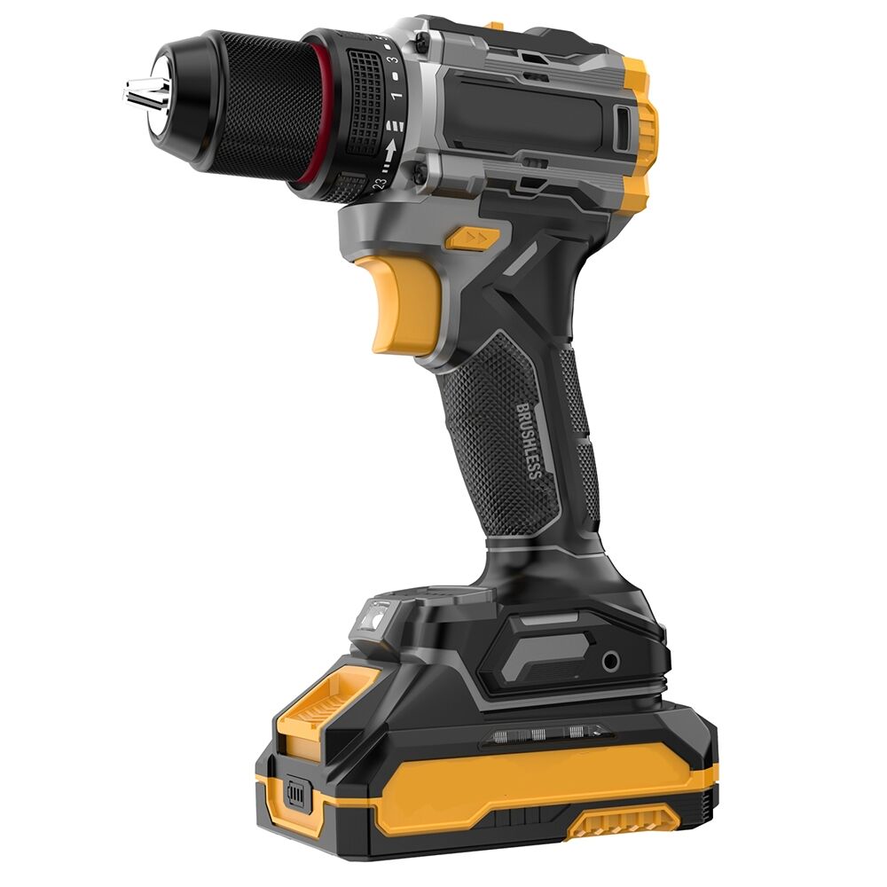 Taladro atornillador RYNEX sin escobillas 21 V de doble propósito