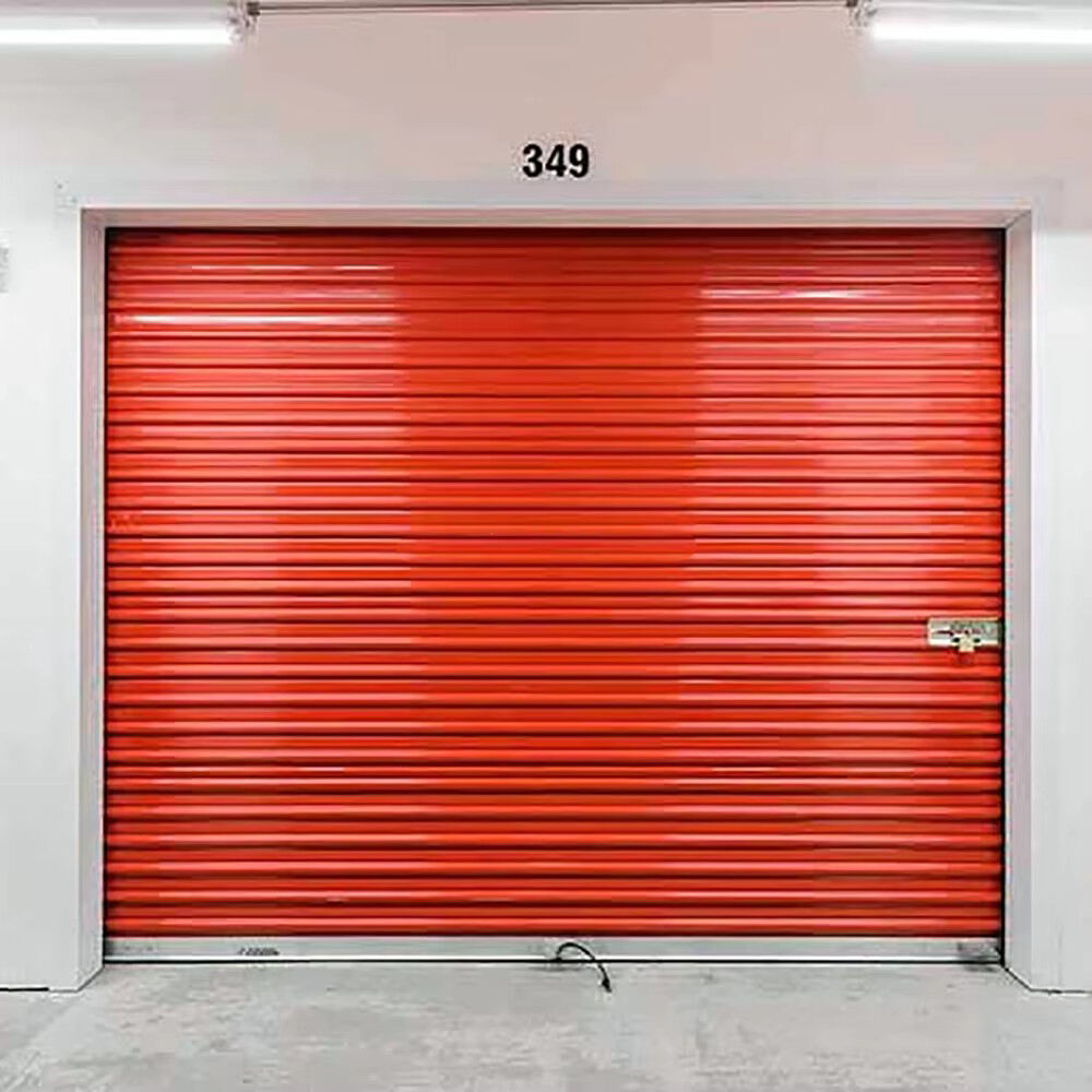 Modern Design Anti-Theft Windproof Rolling Doors Workshops Finished Wholesale Stores Supermarkets Manual Operation Possible