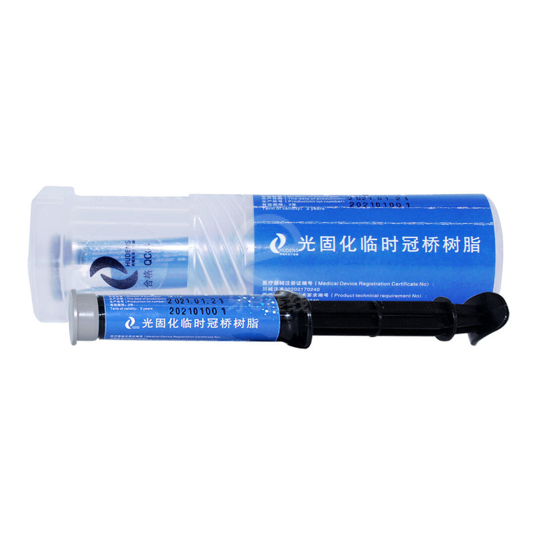 Chinese Dental Valley HUDENS Light cured temporary crown bridge resin 15g