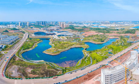 China Dental Valley Yannan Lake lakeside Park
