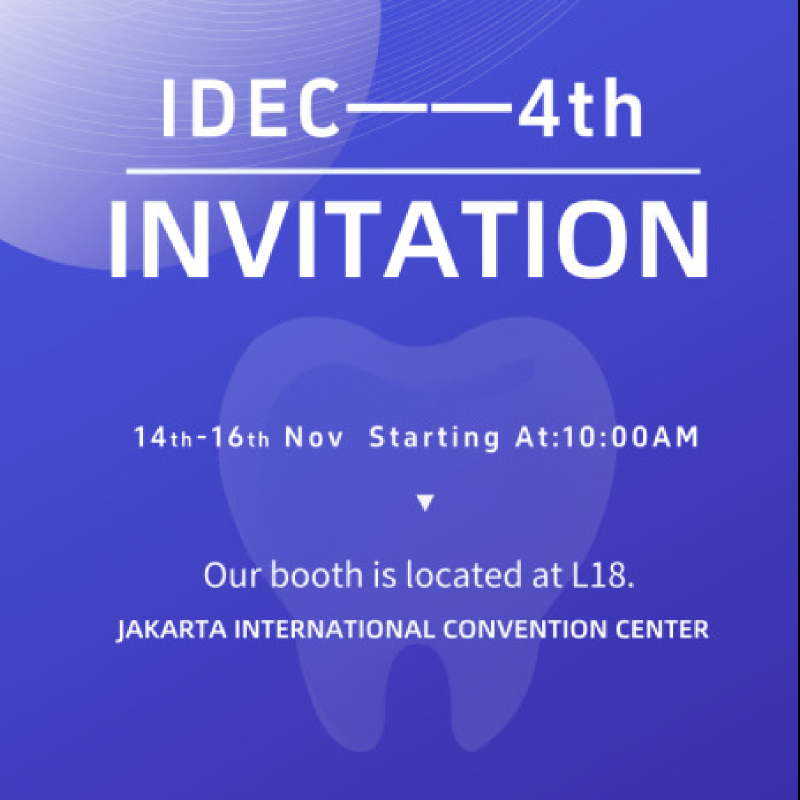 China Dental Valley looks forward to meeting you at the Indonesia International Dental Exhibition