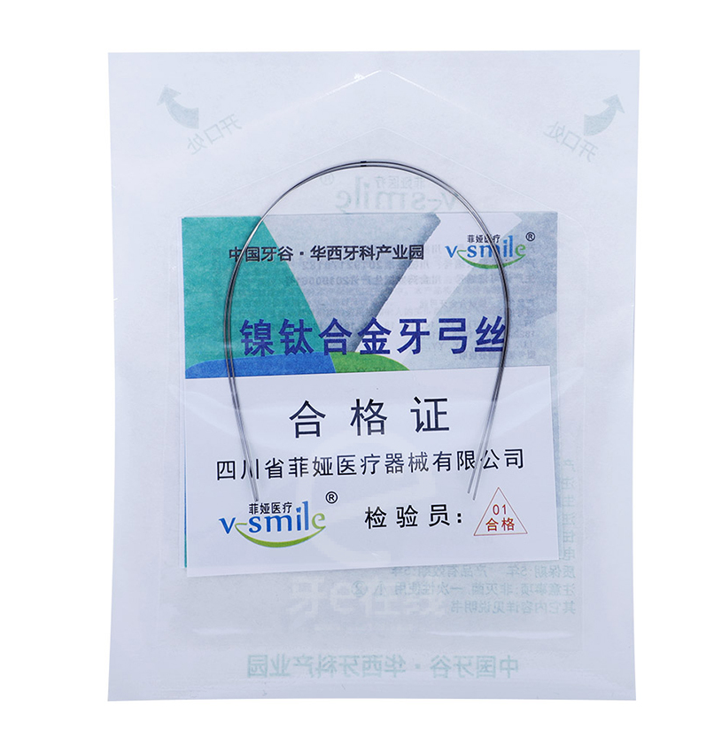 Chinese Dental Valley Feiya rocking chair nickel titanium round wire bow (bagged)