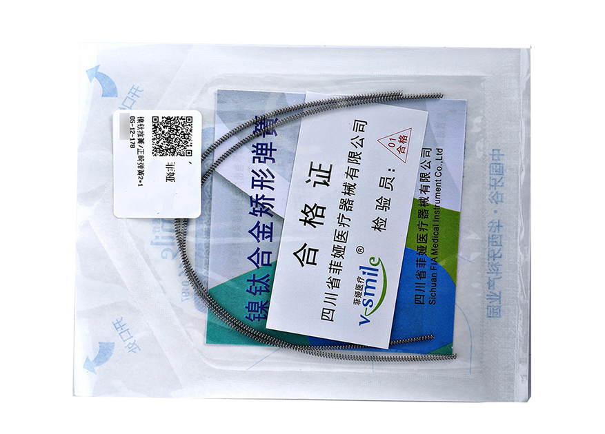 Chinese Dental Valley Feiya Nickel titanium tension spring/orthodontic spring