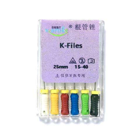 Endodontic Files/K-Files/Manual Nickel-Titanium Files