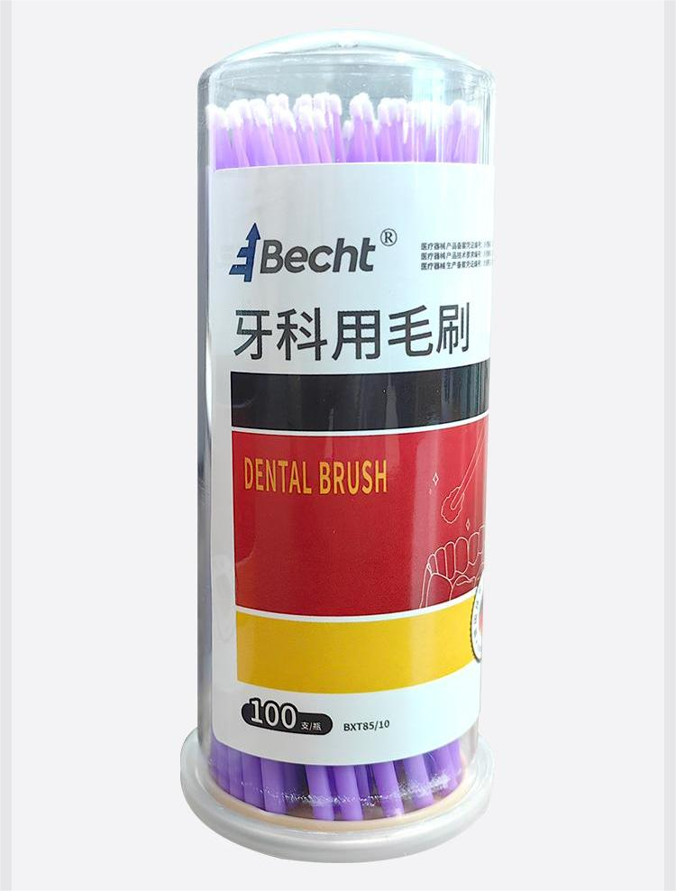 Becht Dental brush/disposable applicator stick 100 * 1