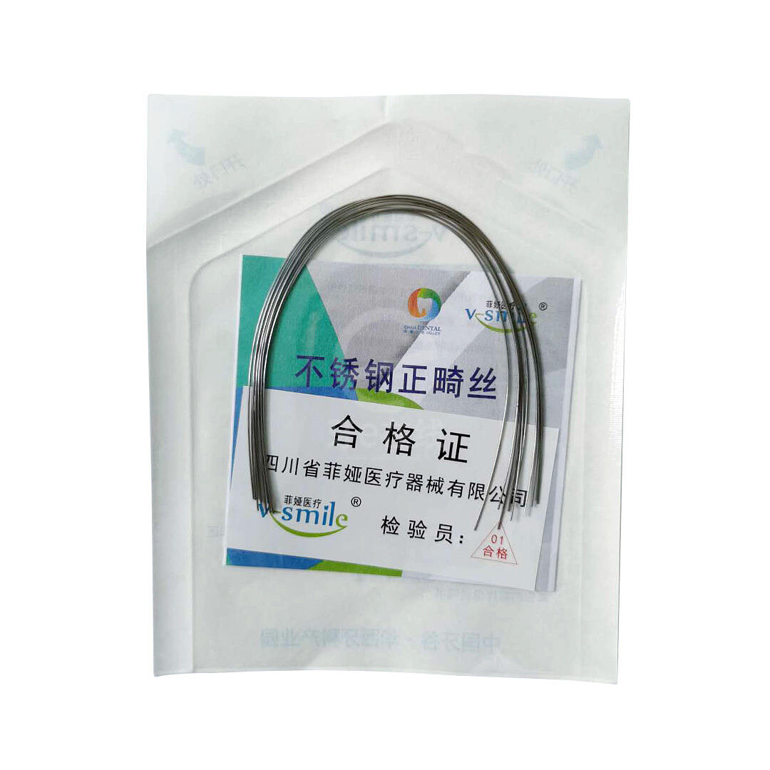 Stainless Steel Orthodontic Round Wire (Oval), 10×1