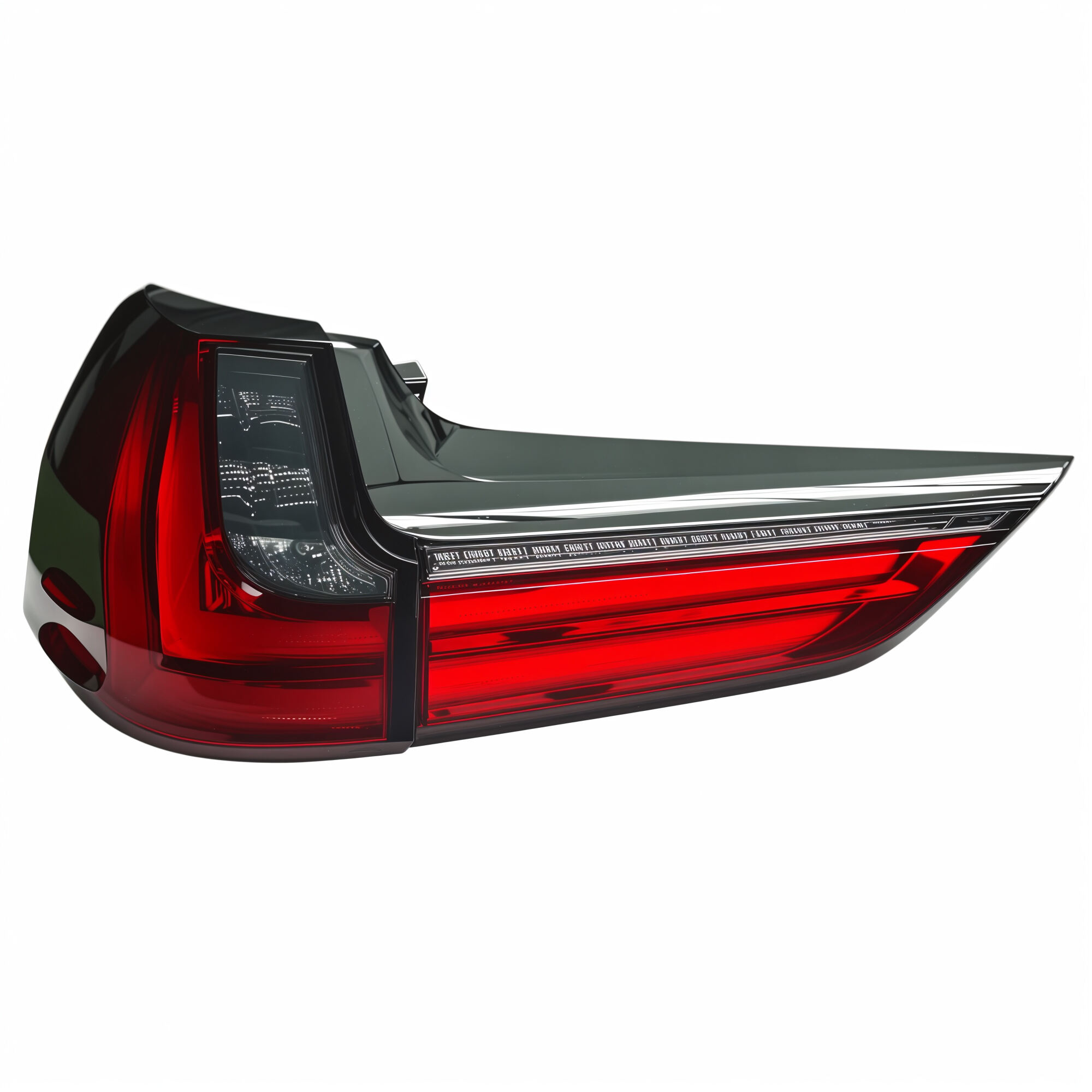 Customizing LED Tail Light Fits for Lexus LX570 2016-2022 Red Smoked 