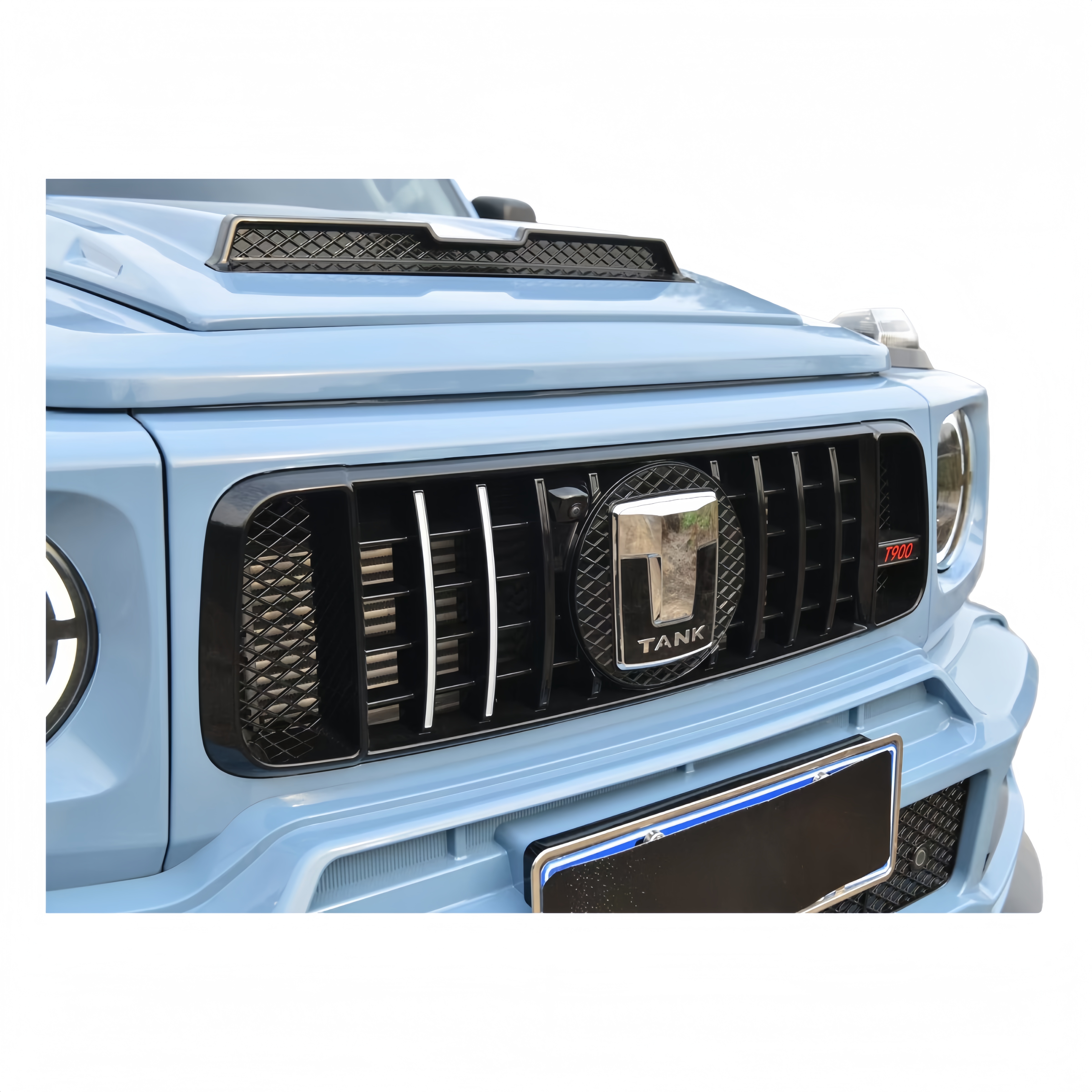Customizing Front Bumper Grille Bodykit for Muscle Cars Tank 300