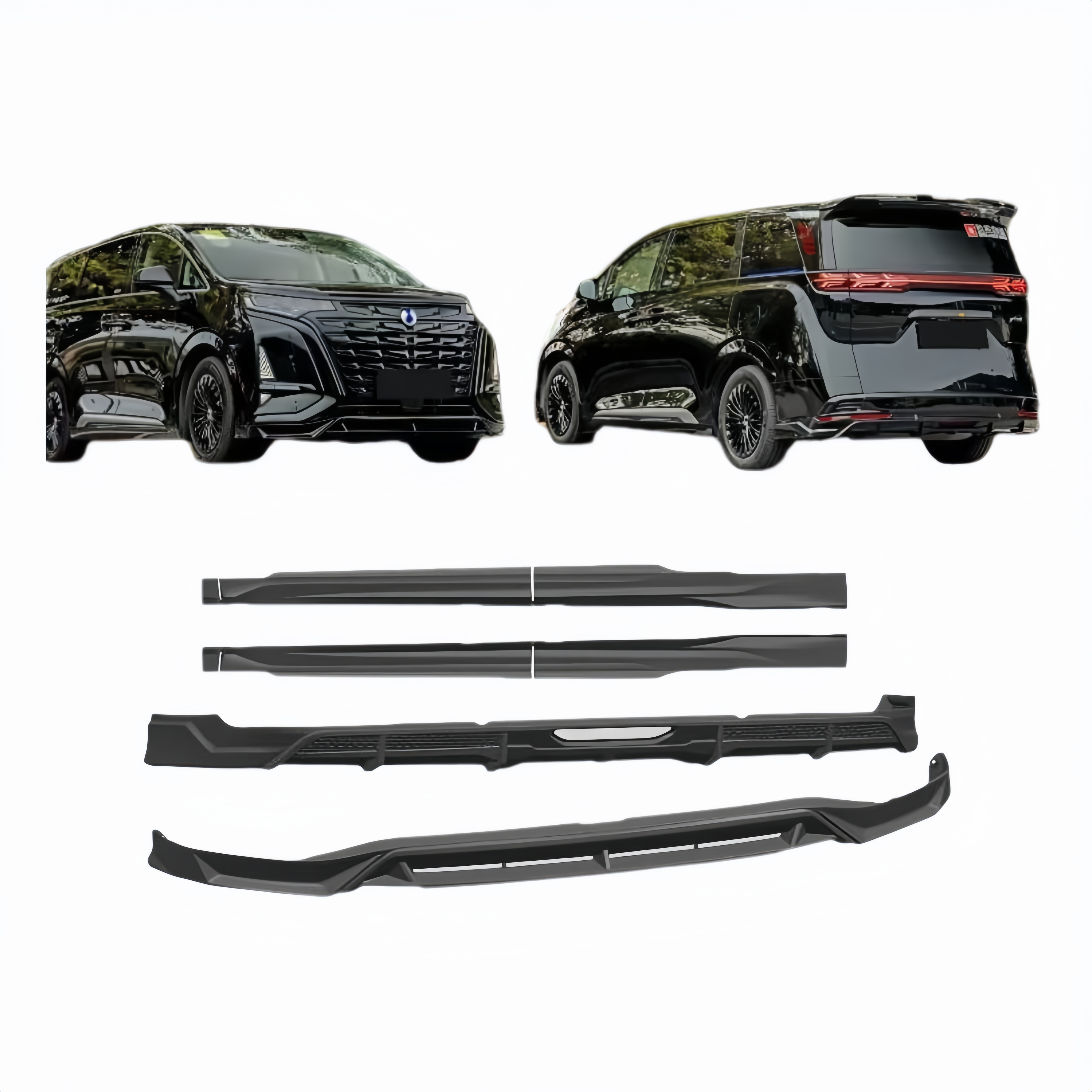 Bodykit Fits For BYD Denza D9 MC 2024 Bumper Replacement