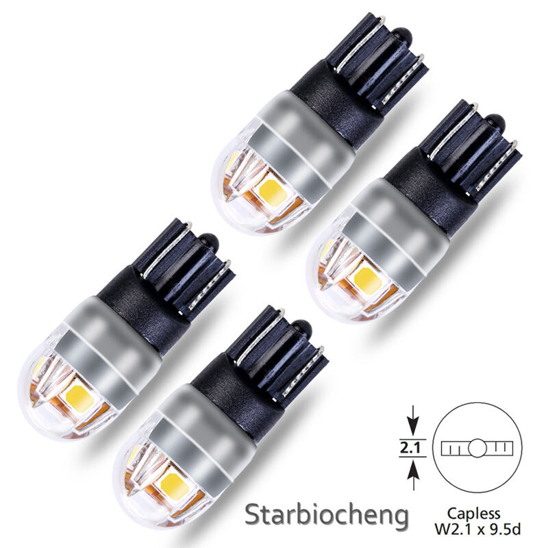 T10 W5W LED Bulbs, Super White Interior Replacement Lamps