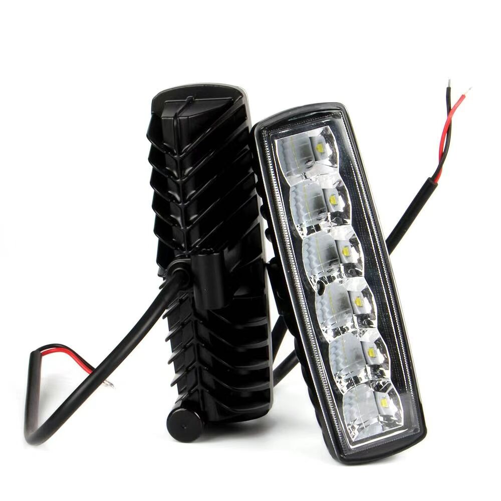 Affordable Upgrade Motorcycle LED Chrome and Black Fog 