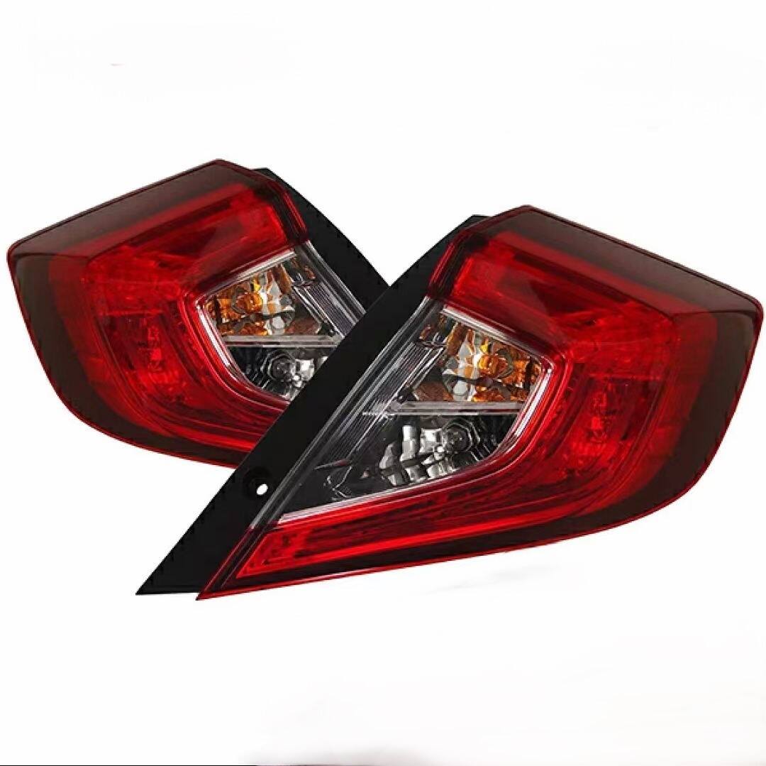 Halogen Tail Light Fit for 2017-2021 Honda Civic Hatchback Replacement