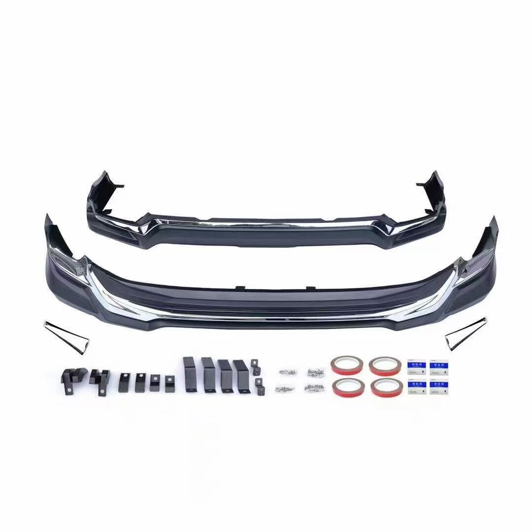 Customizing black bodykits front back bumper fit for Toyota LX600 