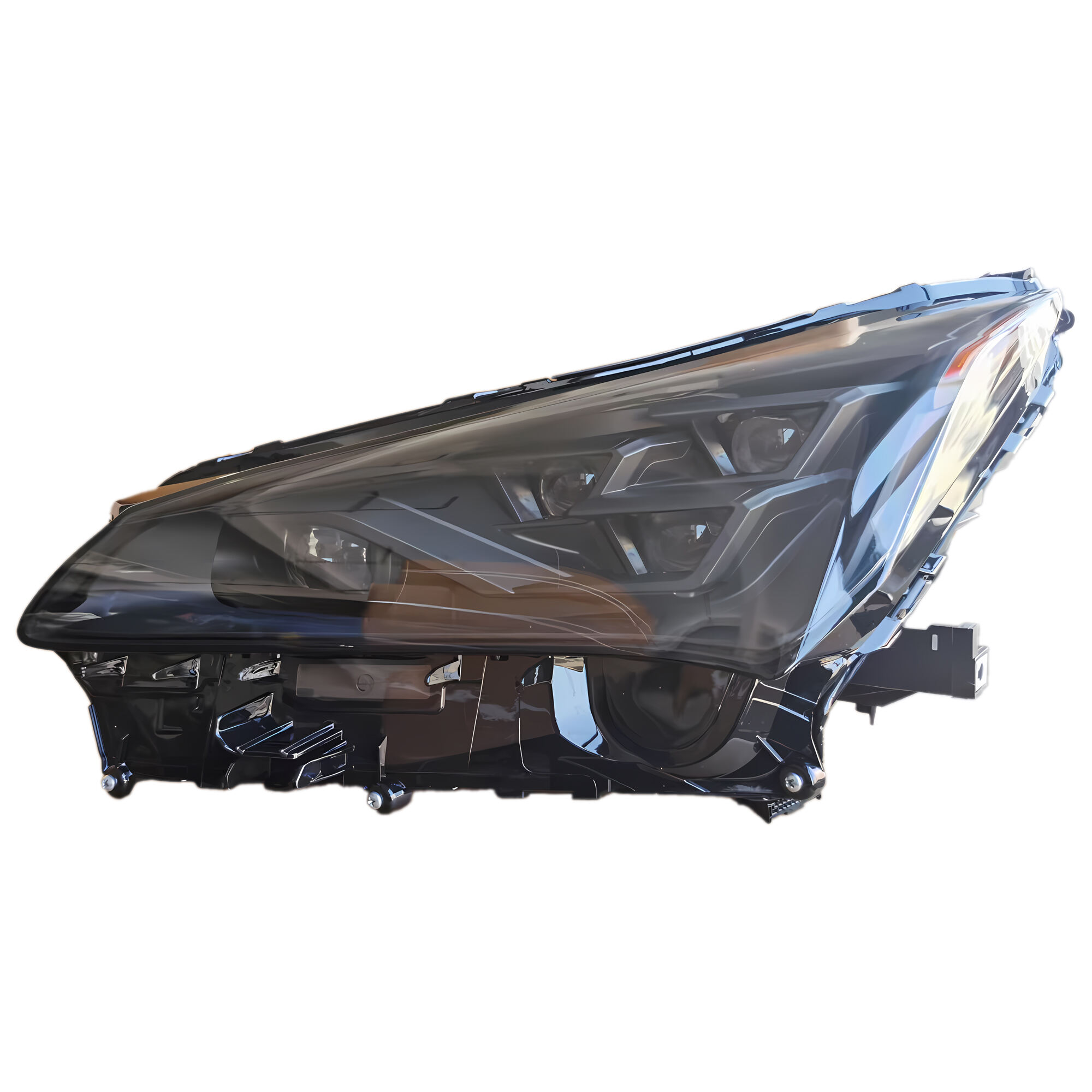 For 2015-2021 Lexus NX headlight assembly retrofit upgraded four-eye lens LED matrix four-eye