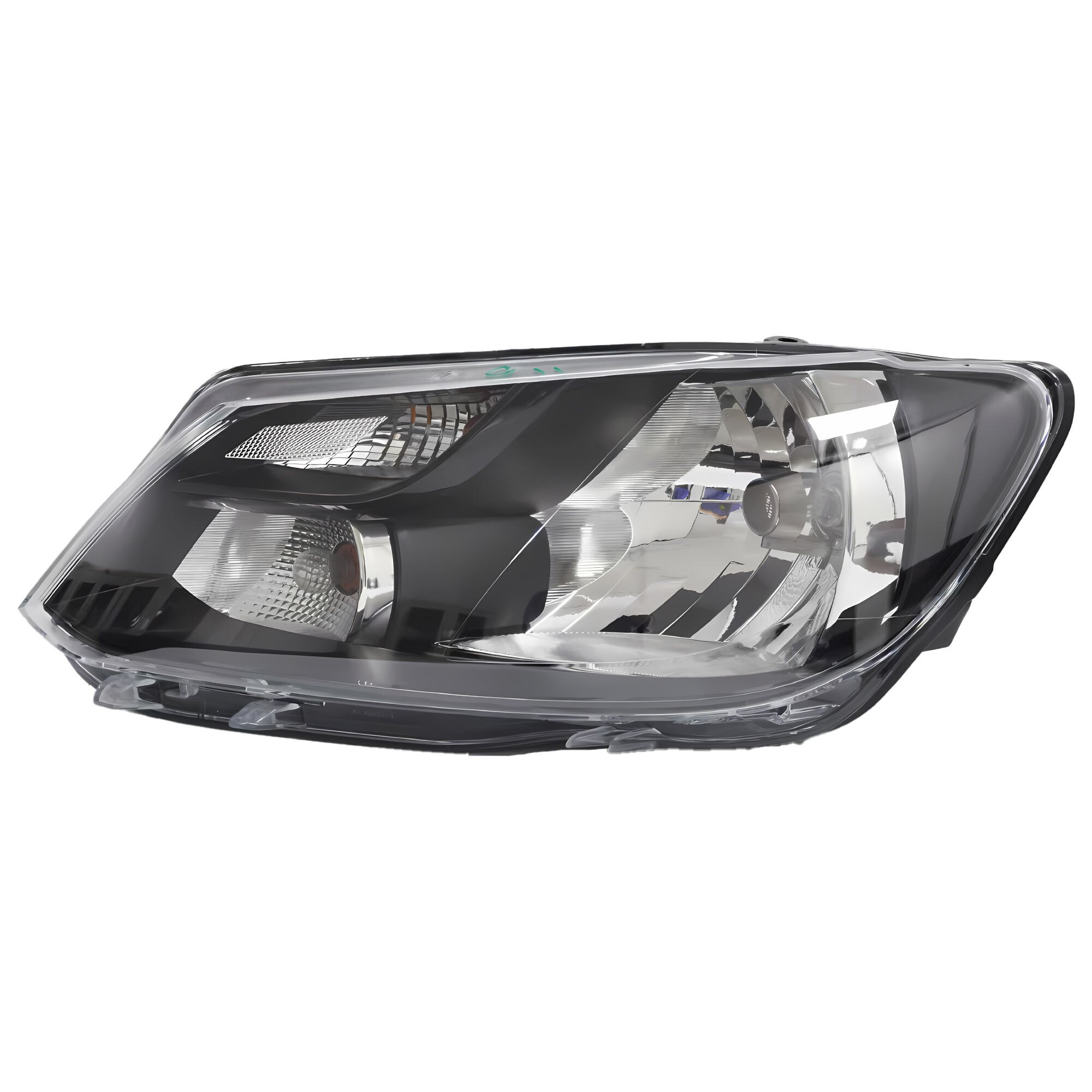 Headlight Fits for VOLKSWAGEN Caddy3 2011-2014 Black Replacement