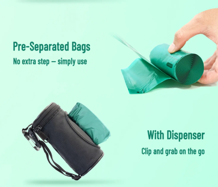 Unmatched Hygiene with Strong Dog Poop Bags