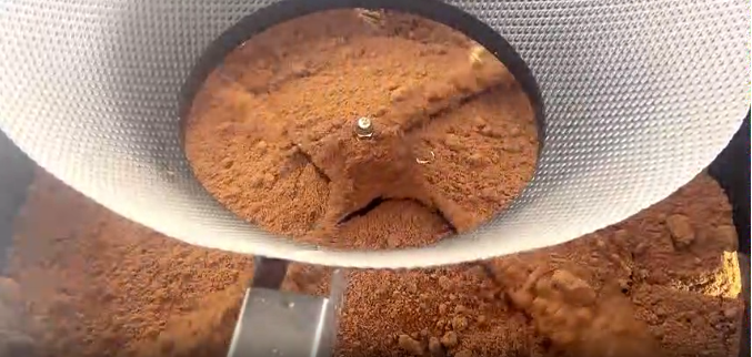 Weighs 200g of Brown Sugar