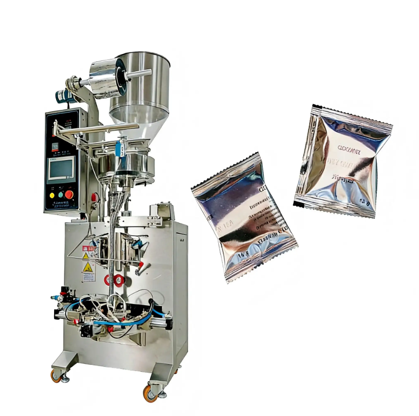 高速穀物包装機｜自動計量・シール機能付き