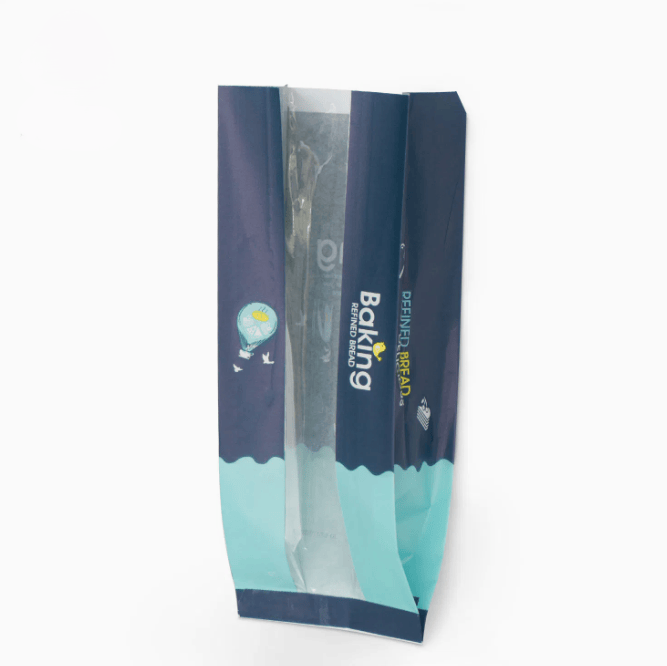 Bolsas de plástico para pan con asa, personalizadas, de LDPE, CPP y PP, a precio de fábrica. Ideales para envasar pan, alimentos y otros productos de cocina. Venta al por mayor de bolsas de plástico colgantes.