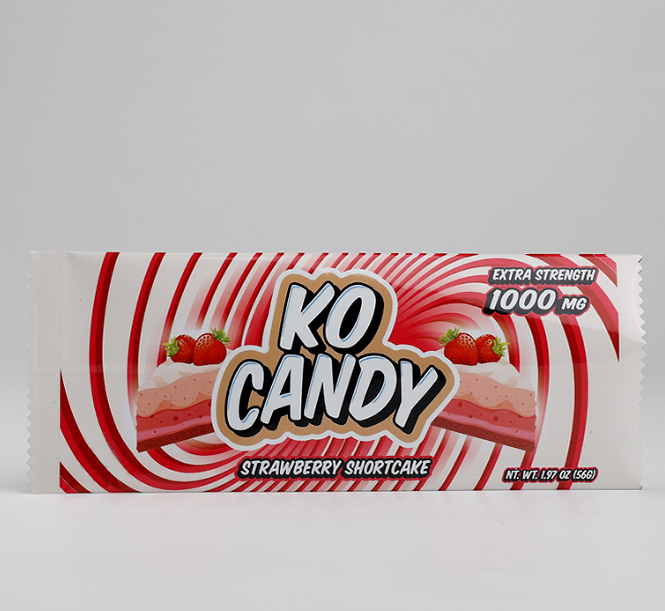 Qual embalagem para lanches é adequada para produtos gomosos?