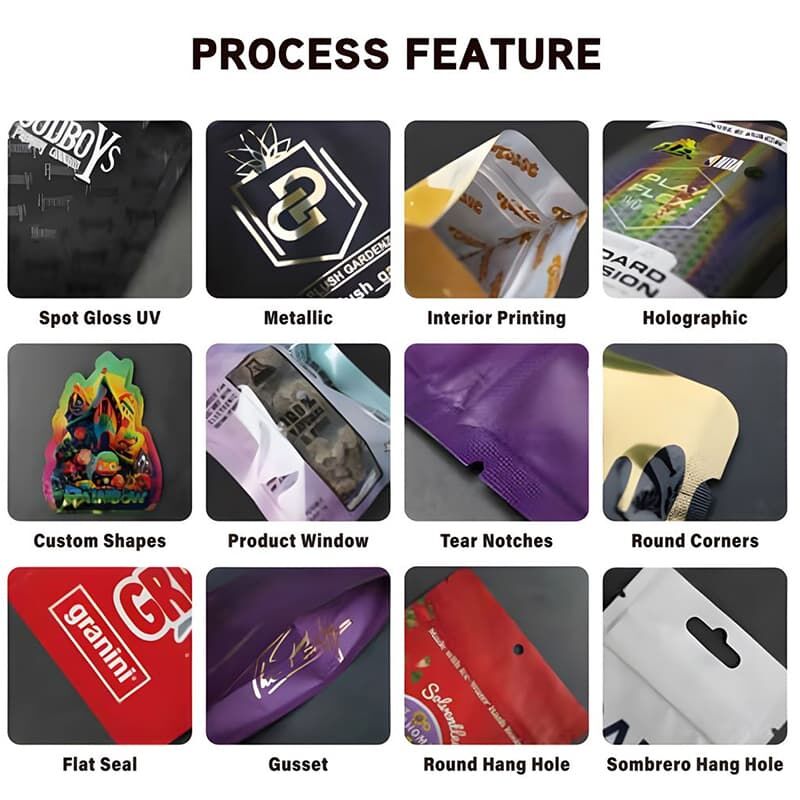 Kaffeposeemballage med ventil og lynlås Fladbundet gussetpose 1 kg kaffebønnepose Brugerdefinerede kaffeposer til engros