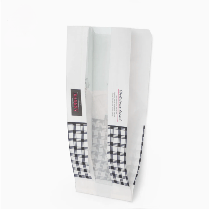 Bolsas de plástico para pan con asa, personalizadas, de LDPE, CPP y PP, a precio de fábrica. Ideales para envasar pan, alimentos y otros productos de cocina. Venta al por mayor de bolsas de plástico colgantes.