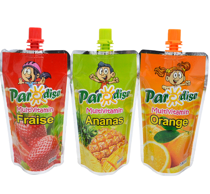 Quais características tornam o saco com bico vertical popular?