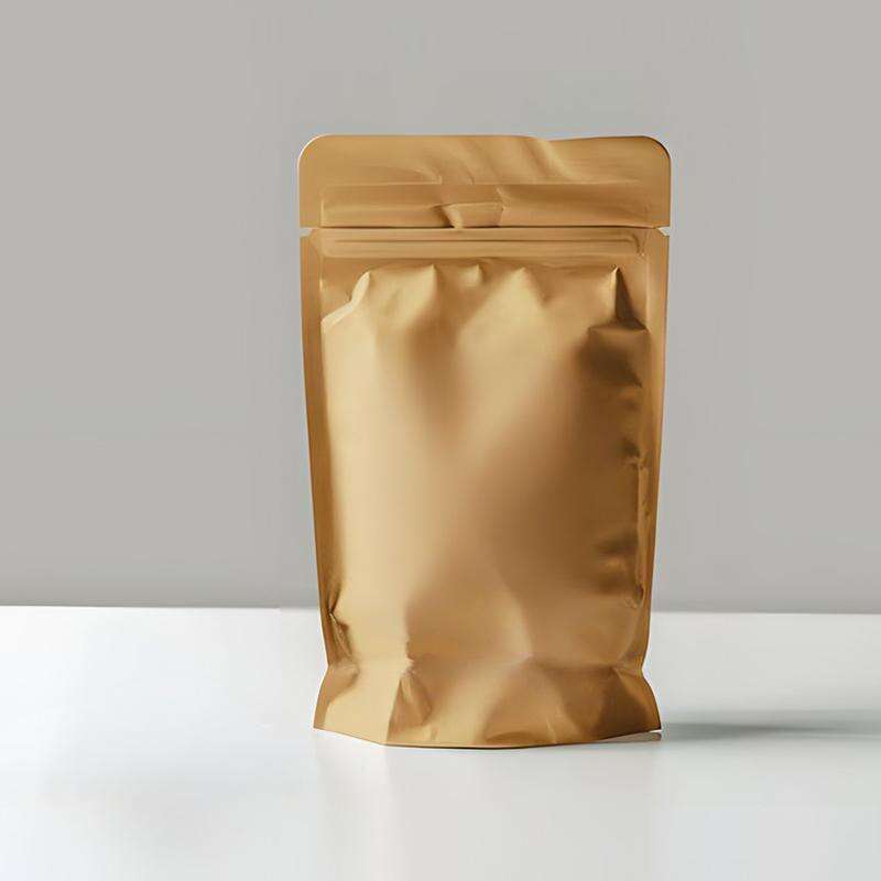 원웨이 밸브 지퍼가 있는 투명 플라스틱 마일러 포장재 - 커피 원두, 견과류, 차, 식품 제품용