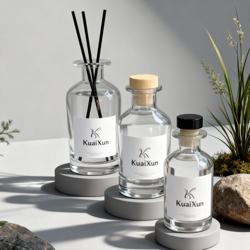 Flacons vides premium pour diffuseurs à bâtonnets destinés à des solutions de parfums sur mesure