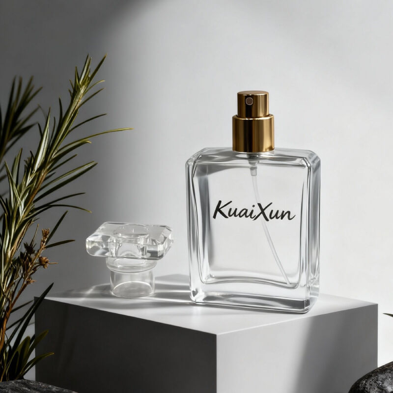 Wie stellt man sicher, dass die magnetische Kappe einer Parfümflasche fest und sicher schließt?