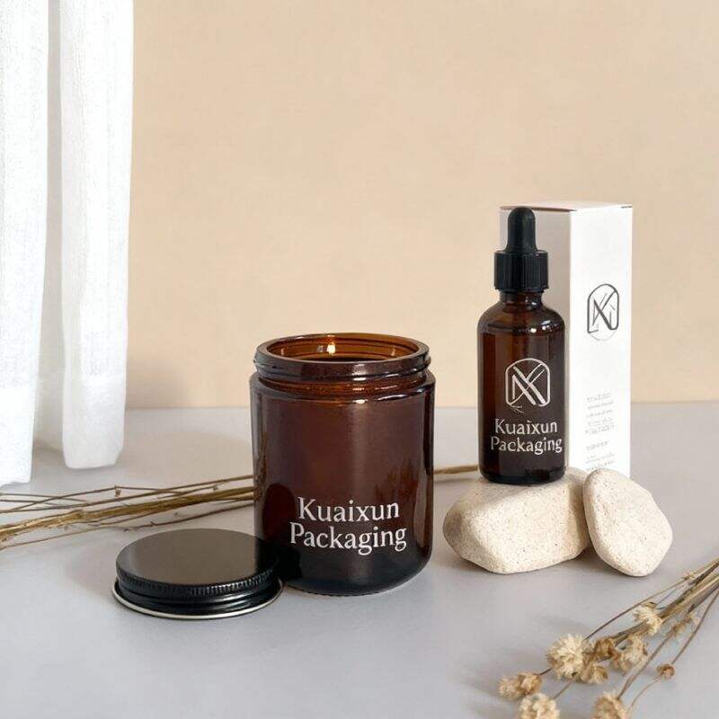 black matte candle jars