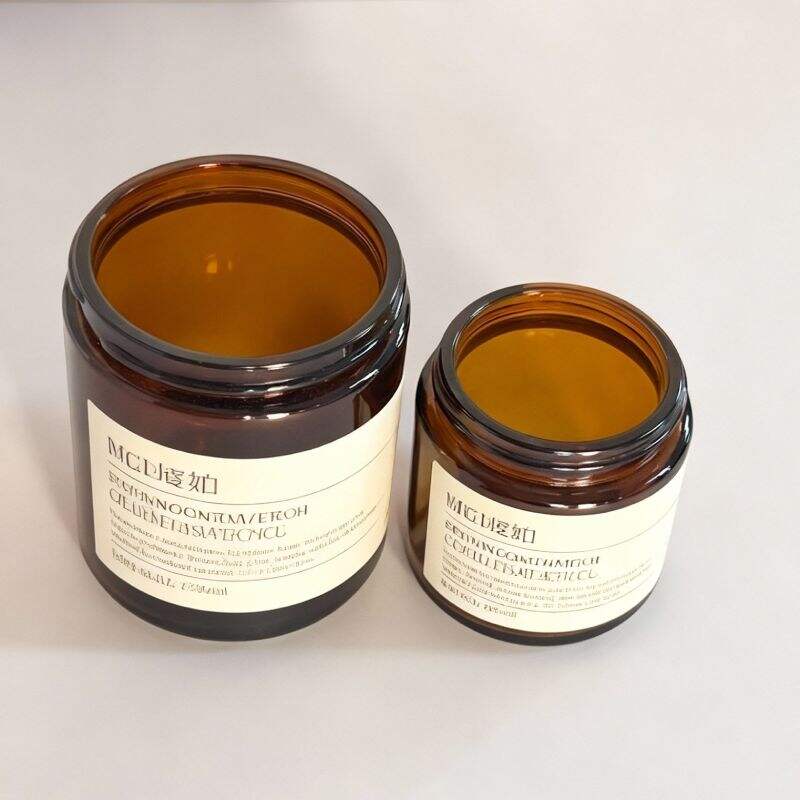 custom cosmetic glass jar