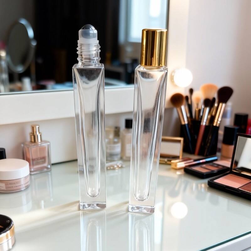 Flacons roulants vides pour parfums haut de gamme, destinés à la personnalisation