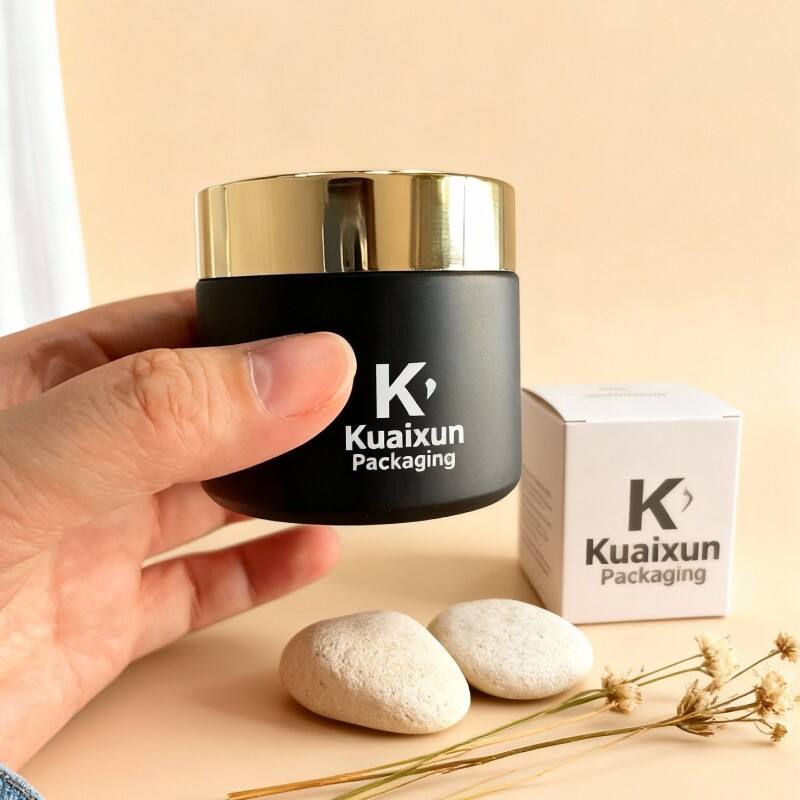 Pot en verre haut de gamme pour crèmes, répondant à tous vos besoins d’emballage