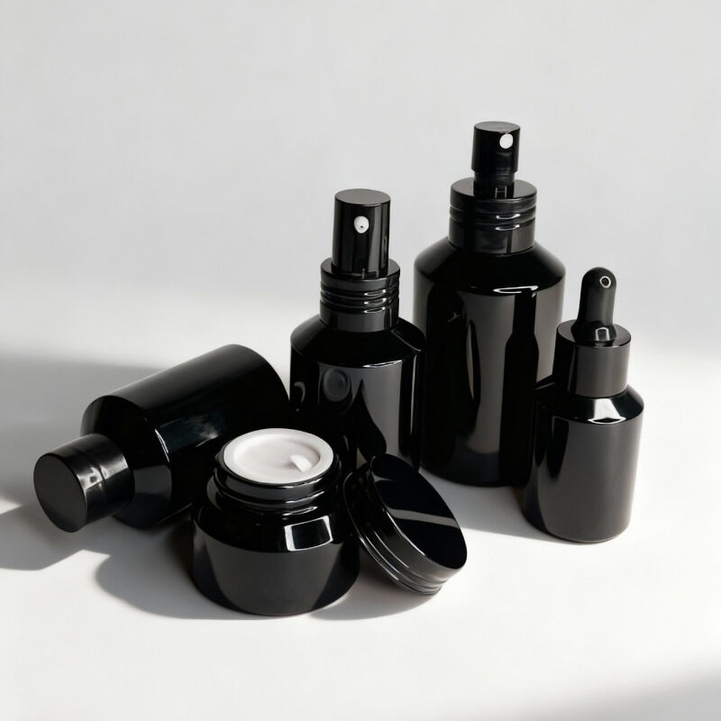 Premium cosmetische fles met pompoplossingen