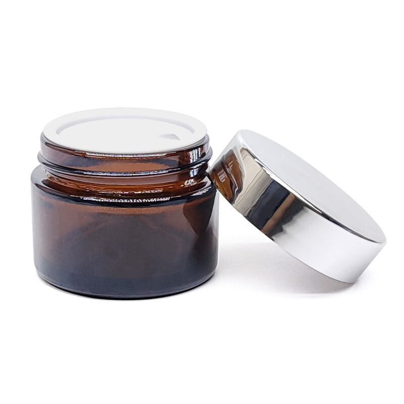 Премиальные косметические баночки янтарного цвета для вашего бренда