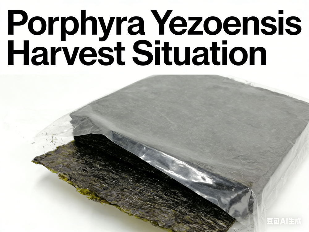 situatie van de oogst van Porphyra yezoensis in 2026 en de leveringsrelatie: Goede oogst, stabiele levering versterkt de eindmarkt