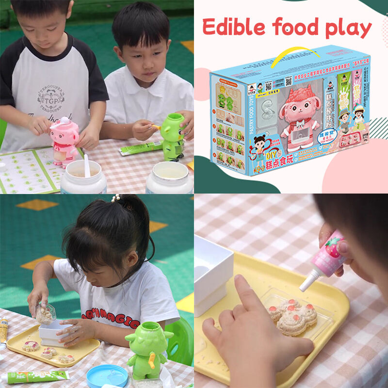 Jiasheng Play Doh Kitchen Cookie Creations - Fun Edible Dough for Kids