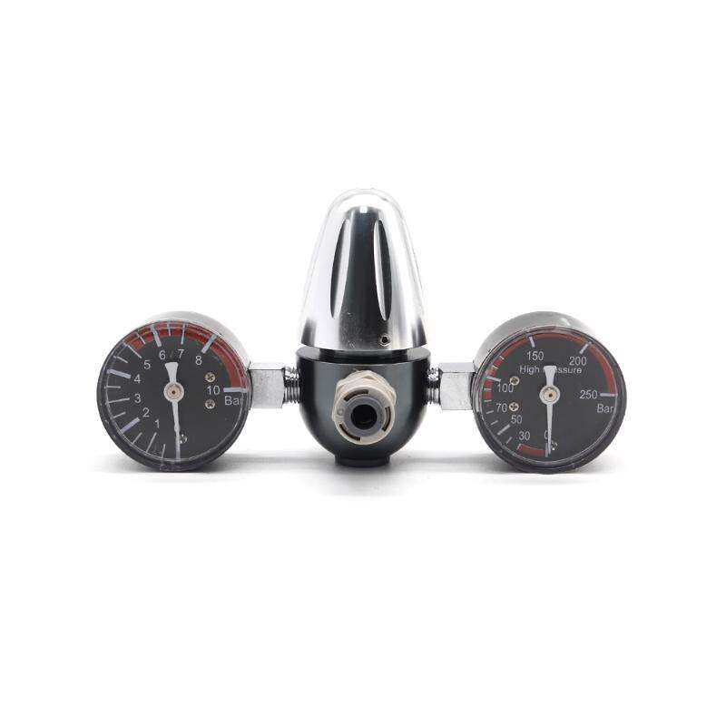 High Quality Mini CO2 Soda Pressure Regulator Portable Factory Outlet High-Pressure Regulator for Soda