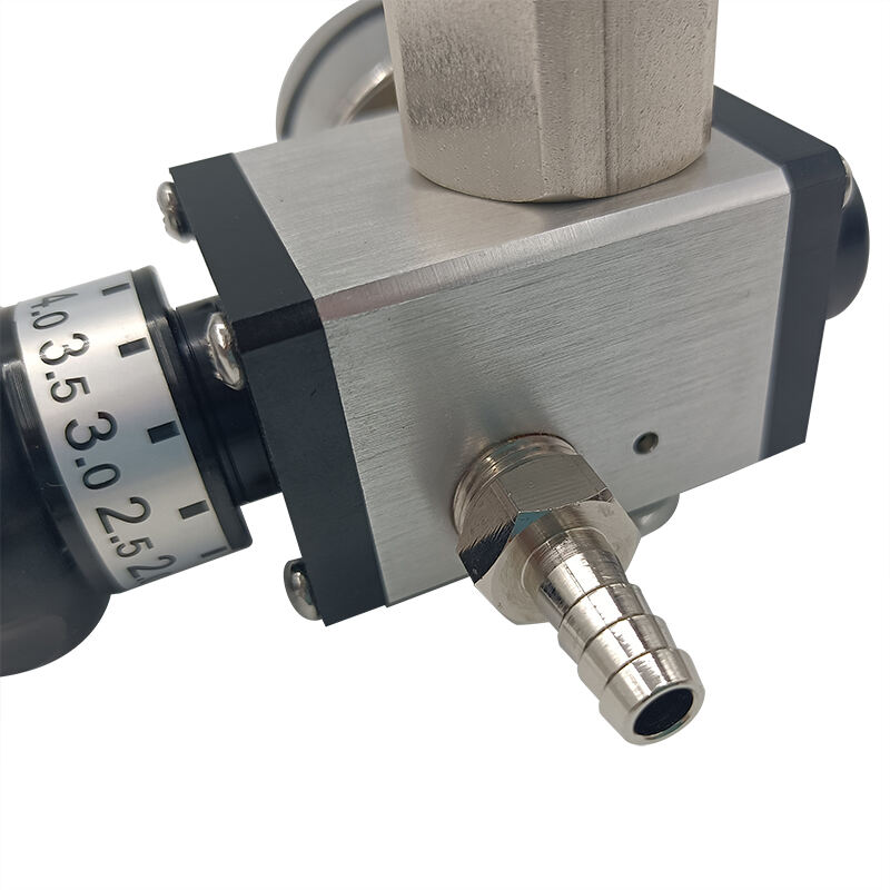 High-Pressure CO2 Beer Gas Regulator Brass Body for Optimal Regulate