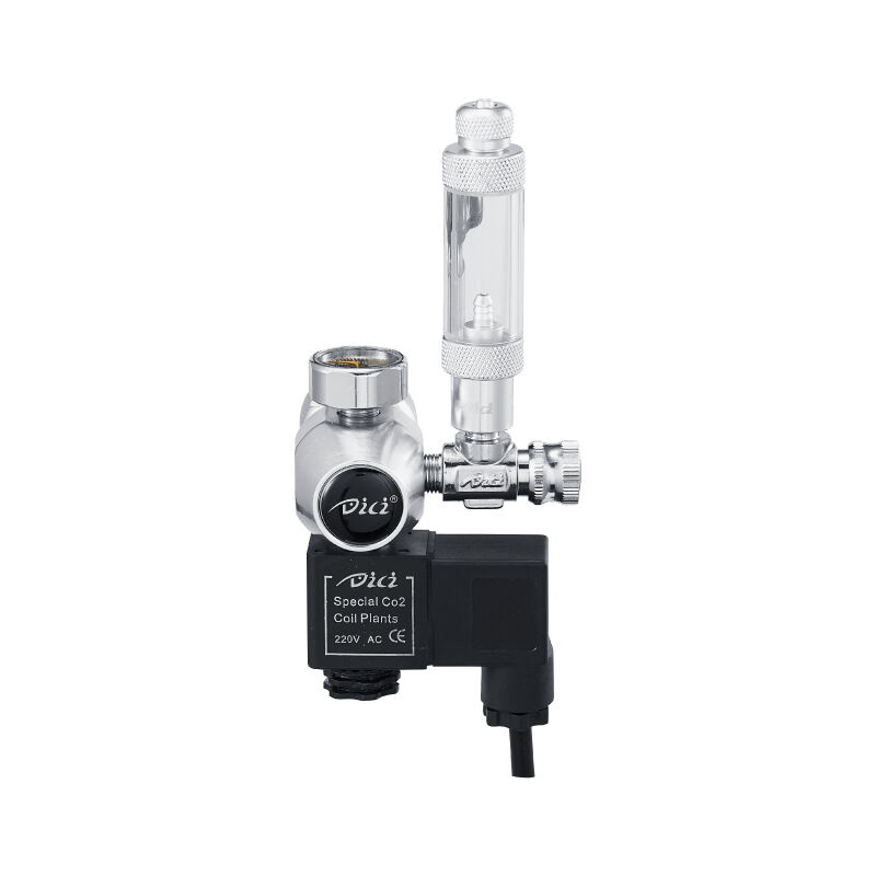 Plant Aquarium CO2 Regulator with Solenoid and Bubble counter