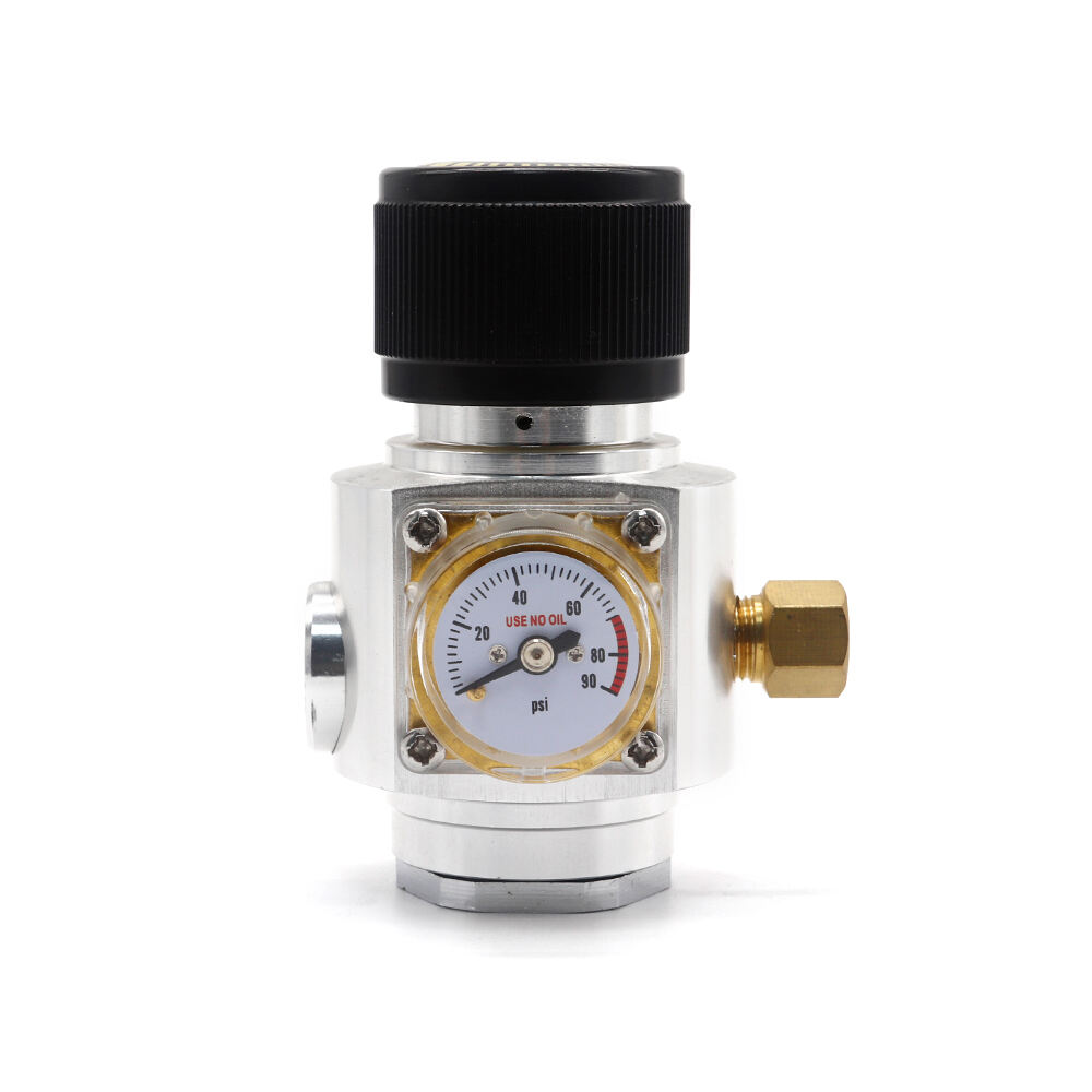 Wholesale Mini Aluminum Material Pressure Regulator Cylinder Soda Regulator CO2 Gas Valve