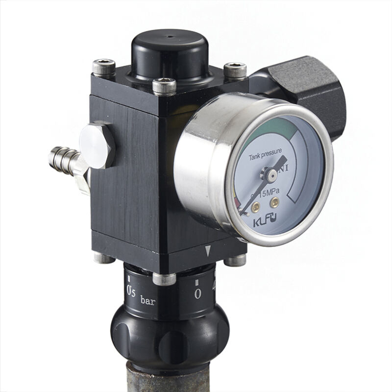 High-Pressure CO2 Beer Gas Regulator Brass Body for Optimal Regulate
