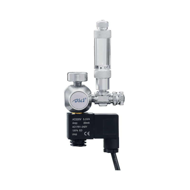 Plant Aquarium CO2 Regulator with Solenoid and Bubble counter