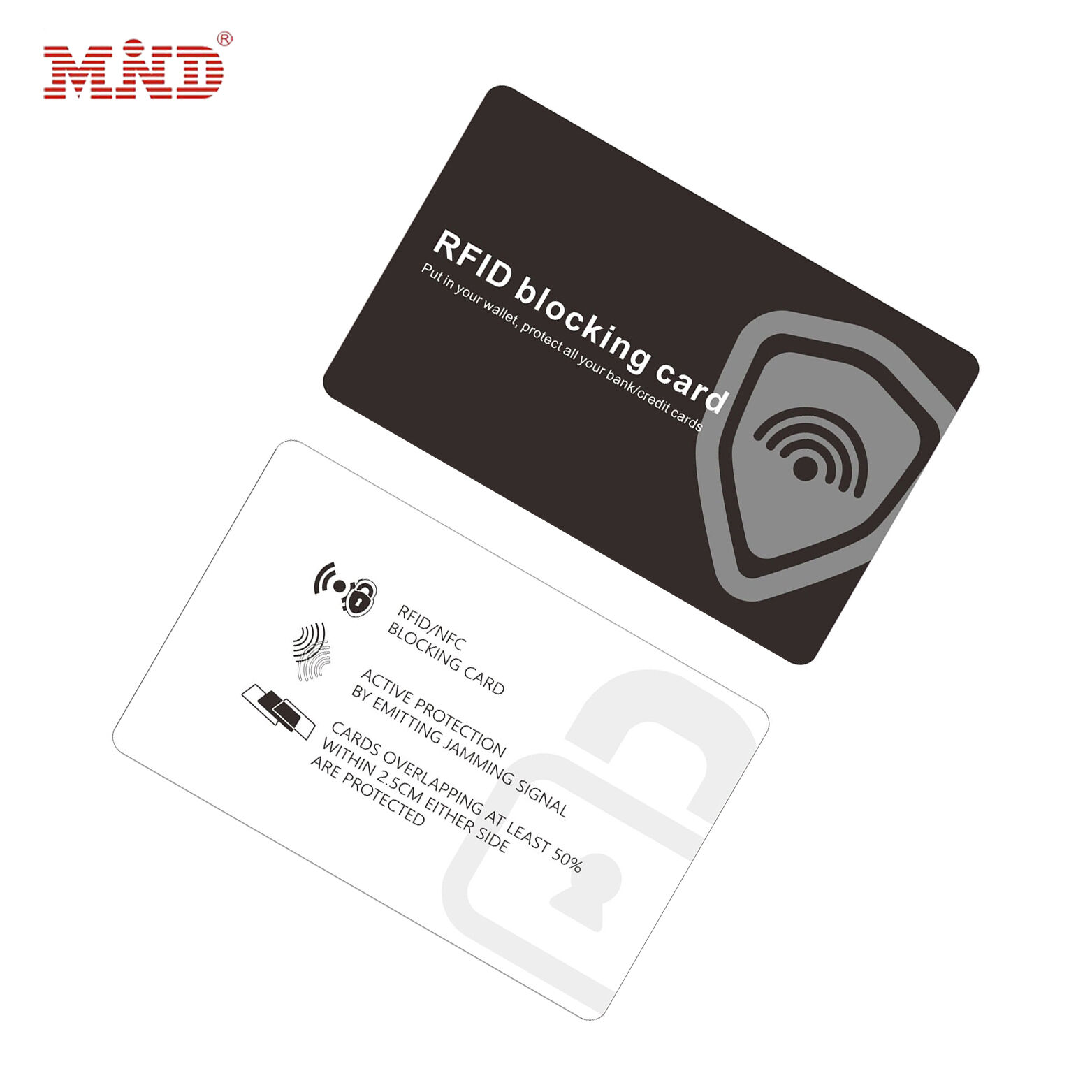 MDB001 E-field Anti Theft RFID Blocking Card for Secure Payment | RFID ...